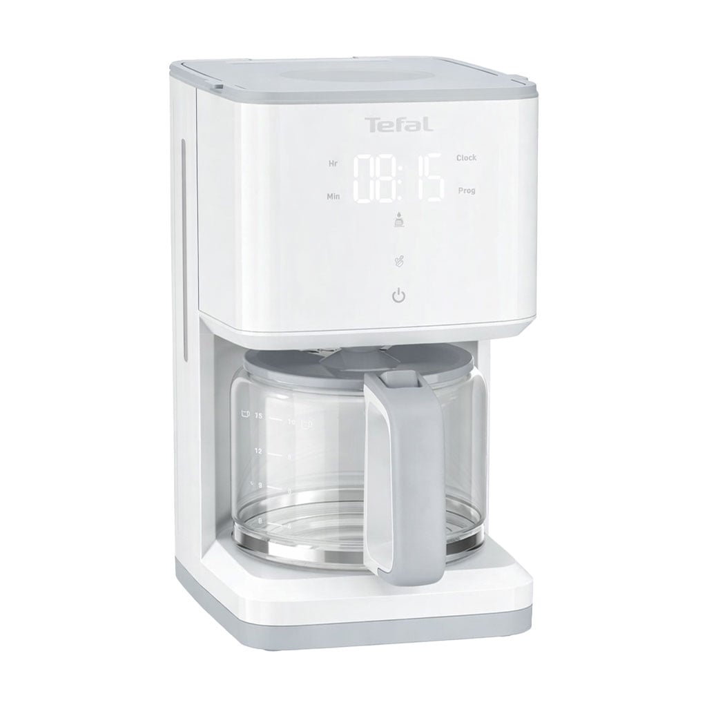 Крапельна кавоварка Tefal Sense біла, 1.25 л (CM693110)